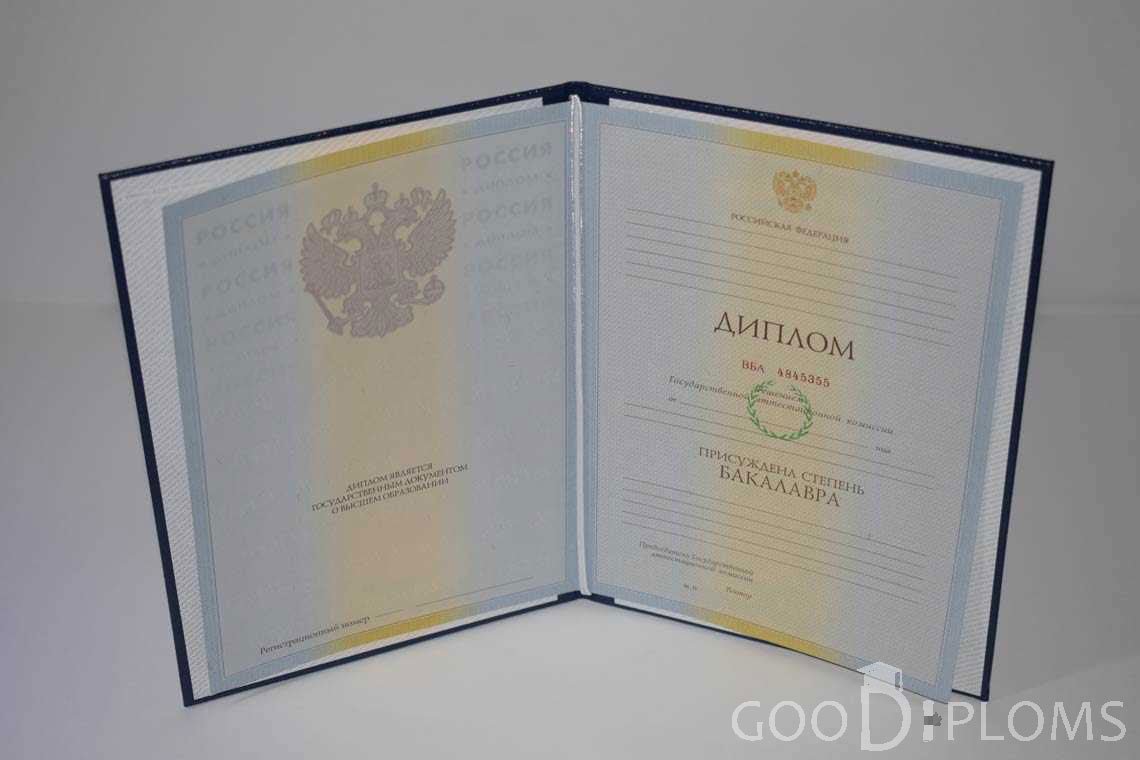 Диплом Бакалавра в период c 2009 по 2010 год - Долгопрудный